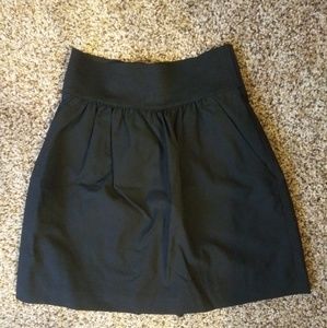 Theory black skirt xs